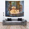 Golden Hamster Print Tapestry-Free Shipping - Deruj.com