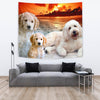 Goldendoodle Dog Print Tapestry-Free Shipping - Deruj.com