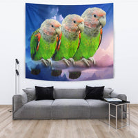 Picephalus Parrot Print Tapestry-Free Shipping - Deruj.com