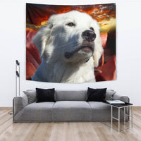 Great Pyrenees Dog Print Tapestry-Free Shipping - Deruj.com