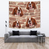 Irish Red and White Setter Print Tapestry-Free Shipping - Deruj.com