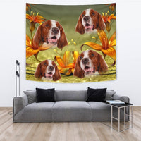 Amazing Irish Red and White Setter Print Tapestry-Free Shipping - Deruj.com