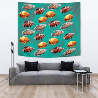 Lovely Oscar Fish Print Tapestry-Free Shipping - Deruj.com