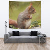 Red Squirrel Print Tapestry-Free Shipping - Deruj.com