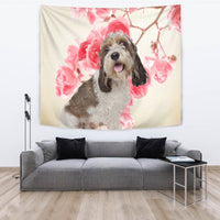 Petit Basset Griffon Vendeen Print Tapestry-Free Shipping - Deruj.com