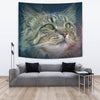 Amazing Norwegian Forest Cat Print Tapestry-Free Shipping - Deruj.com
