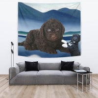 Cute Barbet Dog Print Tapestry-Free Shipping - Deruj.com