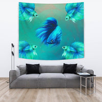 Betta Fish Art Print Tapestry-Free Shipping - Deruj.com