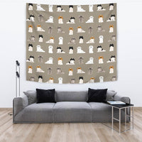 Pekingese Dog Pattern Print Tapestry-Free Shipping - Deruj.com