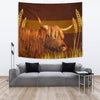 Highland Cattle (Cow) Print Tapestry-Free Shipping - Deruj.com