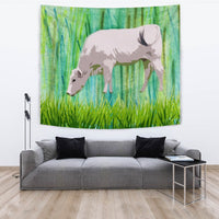 Amazing Chianina Cattle (Cow) Print Tapestry-Free Shipping - Deruj.com
