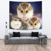 Cute Roborovski Hamster Print Tapestry-Free Shipping - Deruj.com