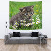 Cute American Shorthair Cat Print Tapestry-Free Shipping - Deruj.com