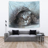 Lovely Cat Art Print Tapestry-Free Shipping - Deruj.com