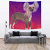 Chinese Crested Dog Print Tapestry-Free Shipping - Deruj.com