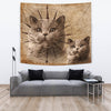 Cute British Shorthair Cat Print Tapestry-Free Shipping - Deruj.com