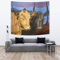 Dexter Cattle (Cow) Print Tapestry-Free Shipping - Deruj.com