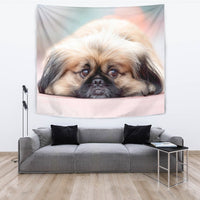 Amazing Pekingese Dog Print Tapestry-Free Shipping - Deruj.com