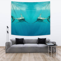 Shark Fish Print Tapestry-Free Shipping - Deruj.com
