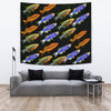 Slender Danios Fish Print Tapestry-Free Shipping - Deruj.com