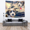 Cute Shih Tzu Dog Print Tapestry-Free Shipping - Deruj.com