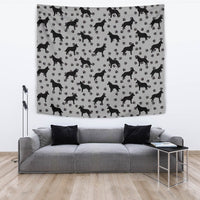 Malinois Dog Paws Pattern Print Tapestry-Free Shipping - Deruj.com