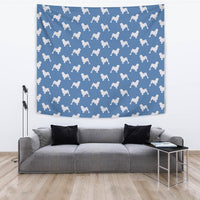 Lowchen Dog Pattern Print Tapestry-Free Shipping - Deruj.com