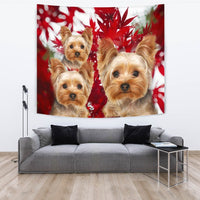 Lovely Yorkshire Terrier Print Tapestry-Free Shipping - Deruj.com