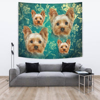 Amazing Yorkshire Terrier Print Tapestry-Free Shipping - Deruj.com