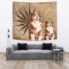 Amazing Australian Shepherd Dog Print Tapestry-Free Shipping - Deruj.com