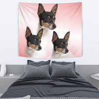 Toy Fox Terrier Print Tapestry-Free Shipping - Deruj.com