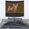 Abyssinian cat Print Tapestry-Free Shipping - Deruj.com