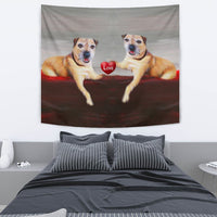 Border Terrier Love Print Tapestry-Free Shipping - Deruj.com