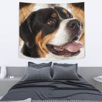 Greater Swiss Mountain Dog Print Tapestry-Free Shipping - Deruj.com