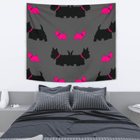 Scottish Terrier Print Tapestry-Free Shipping - Deruj.com