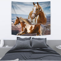 Amazing American Paint Horse Tapestry-Free Shipping - Deruj.com