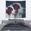 Brittany Dog Art Print Tapestry-Free Shipping - Deruj.com