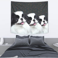 Cute Japanese Chin Dog Print Tapestry-Free Shipping - Deruj.com