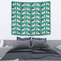 Toy Fox Terrier Dog Pattern Print Tapestry-Free Shipping - Deruj.com