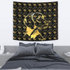 Vizsla Dog Golden Art Print Tapestry-Free Shipping - Deruj.com