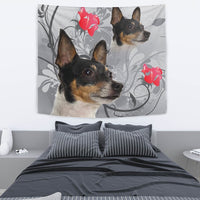 Toy Fox Terrier Print Tapestry-Free Shipping - Deruj.com