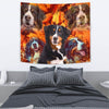 Bernese Mountain Dog Print Tapestry-Free Shipping - Deruj.com