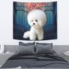 Cute Bichon Frise Print Tapestry-Free Shipping - Deruj.com