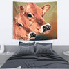 Jersey Cattle (Cow) Print Tapestry-Free Shipping - Deruj.com