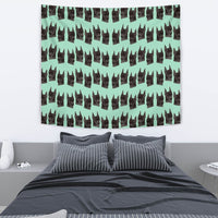 Doberman Pinscher Dog Pattern Print Tapestry-Free Shipping - Deruj.com