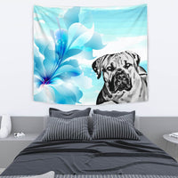 South African Mastiff (Boerboel) Dog Print Tapestry-Free Shipping - Deruj.com