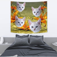 Cute Burmilla Cat Print Tapestry-Free Shipping - Deruj.com