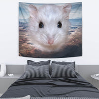 Cute Campbell's Dwarf Hamster Print Tapestry-Free Shipping - Deruj.com