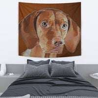 Amazing Vizsla Dog Print Tapestry-Free Shipping - Deruj.com