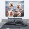 Cute Clumber Spaniel Print Tapestry-Free Shipping - Deruj.com